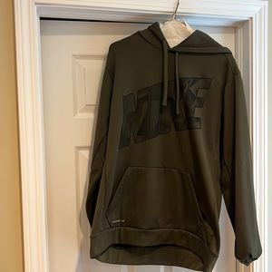 Green Nike hoddie